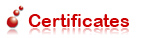 Certificates